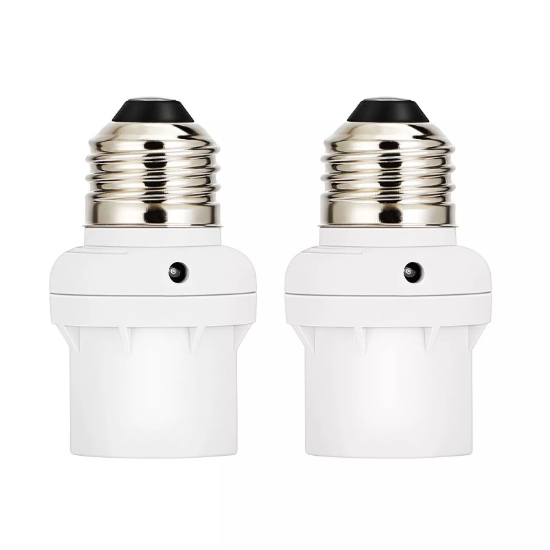 DEWENWILS Light Sensor Socket for Light Fixtures,Dusk to Dawn Light