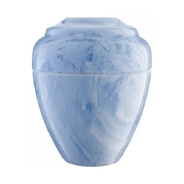 Small/Keepsake 18 Cubic Inch Wedgewood Vase Cultured Marble Cremation Urn