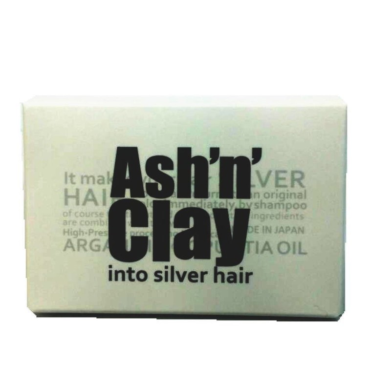 Ash Clay Silver 100gAC silver hair wax S hair dressing,
