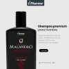 Malandro Shampoo Premium 450 Ml Bergamota, Colgeno, Romero