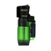 Cigar Boulevard Eagle Torch Quad Flame Green Torch Lighter Semi Transparent Tank