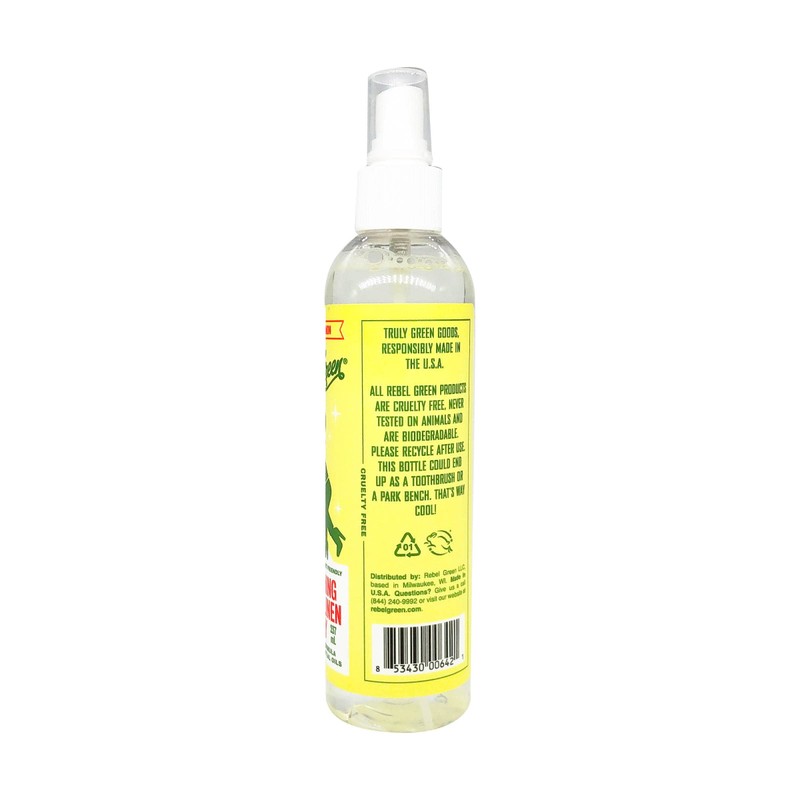 Rebel Green Peppermint Lemon Room and Linen Spray, 8 FZ