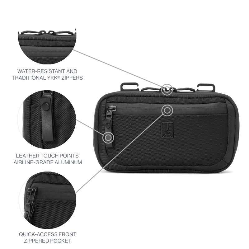 Travelpro Altitude Travel Essentials Organizaton Kit, Men and Women, Jet