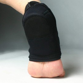 Kendoya W Guard Heel Canvas Black Kendo Double Guard Heel Supporter (Shoe Size 9.6 - 10.4 inches (24.5 - 26.5 cm)) L Size