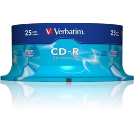 Verbatim 43432 700MB 52x Extra Protection CD-R - 25 Pack Spindle