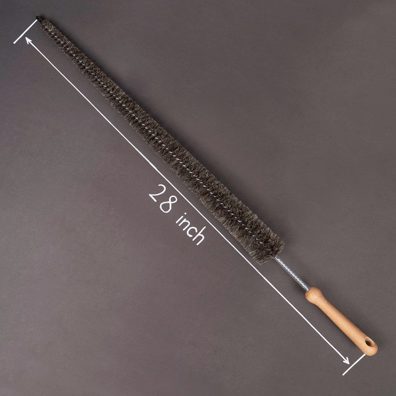 71,1 cm (71 cm) Premium Flexible medium-soft Natural goathair Radiador, Bobina y