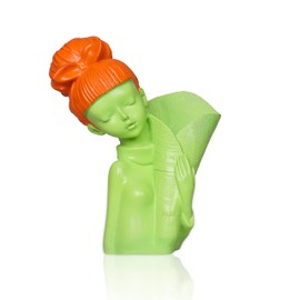 Divit Shilp Resin Sculpture, Cute Fashion Desk Organizers, Pen Pencil Makeup Brush Holder, Unique Table Decor Accessories for Home/School & Office. (Doll)