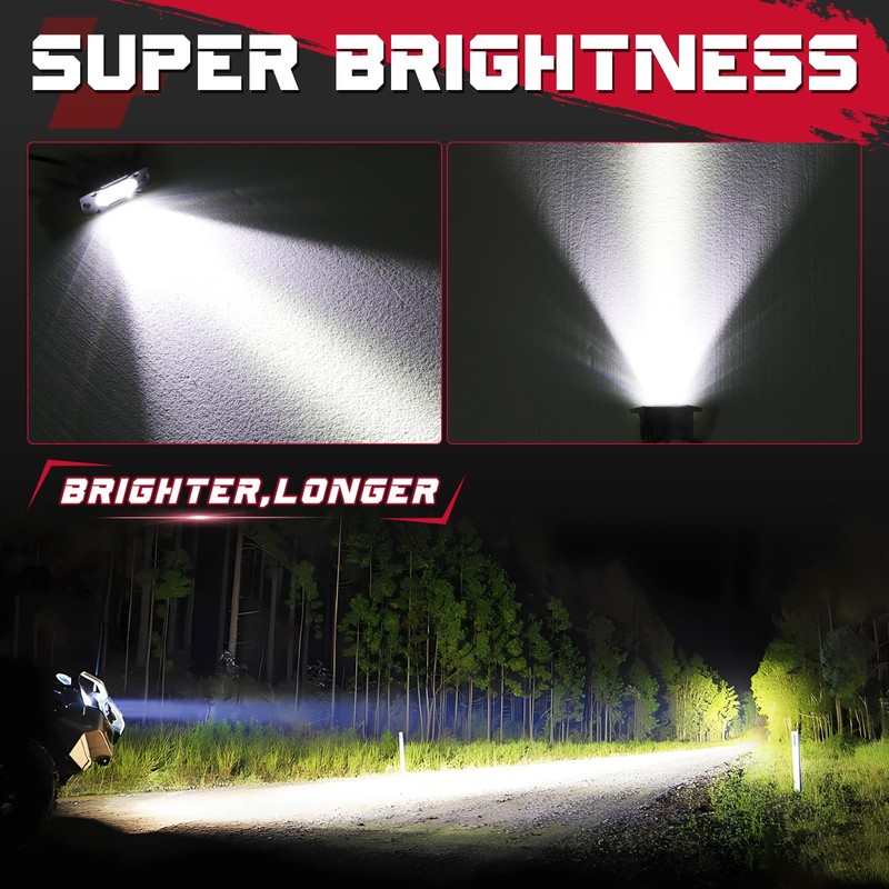Flush Mount LED Pods 40W Spot CREE LED Bumper Backup