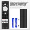 Aikaplus 2Pcs Replacement for Hisense Google Smart TV Remote,ERF3M90H Compatible