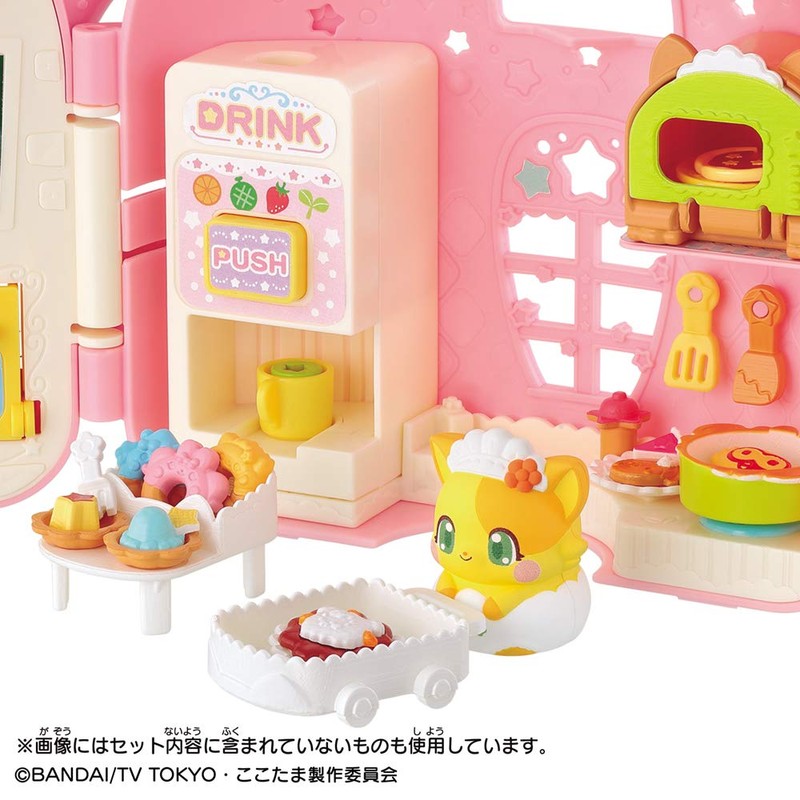 キラキラハッピー ひらけ! ここたま レストランこものセット