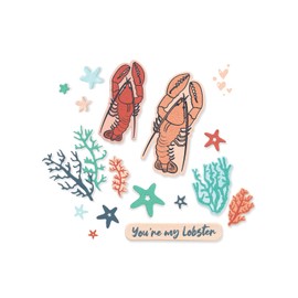 Sizzix Framelits Die Set Stamps You’re my Lobster by Sizzix