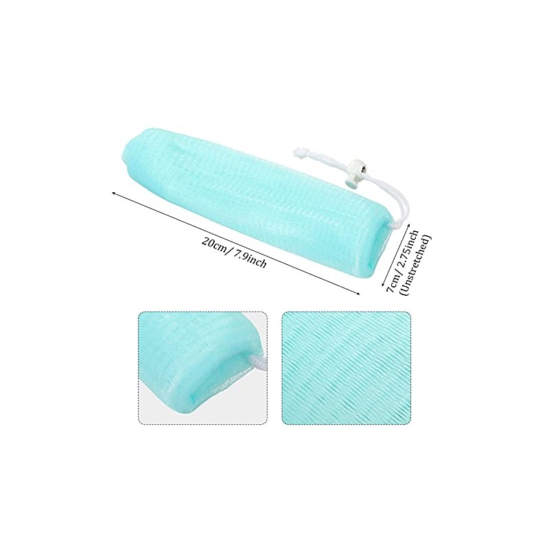 Bolsa de Jabón de Malla Exfoliante Bolsa de Rejilla para