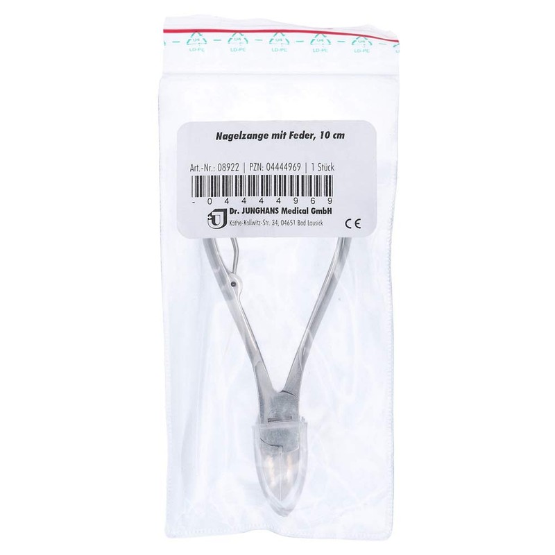 Nail Pliers 10 cm with Spring