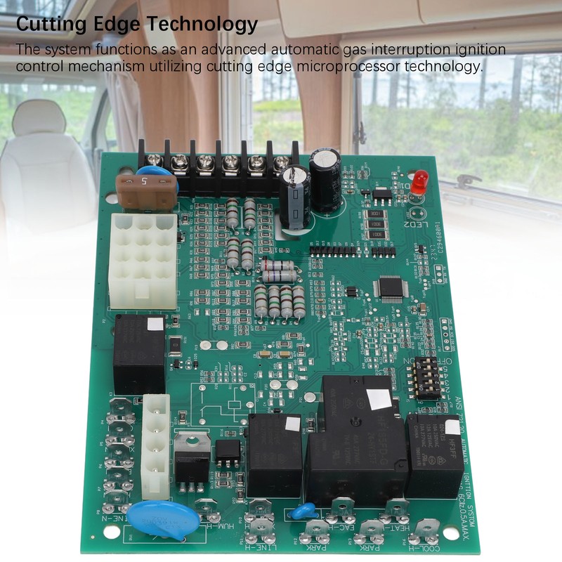 Furnace Circuit Board Constant Monitoring Automatic Gas Interruption Control 50A65