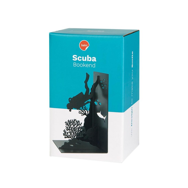 balvi Scuba Diver in the Deep of the Ocean Metal