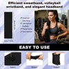 Hoemwarm Volleyball Gear Set 10Pcs Black Knee Pads Training Girls