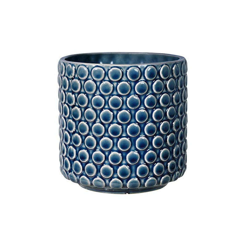 Bloomingville Ceramic Flower Pot Dot - colorful Planter, Pot for