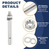 PATIKIL M8 x 80mm 304 Stainless Steel Expansion Bolts, 5