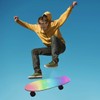 Unicorn Rainbow Wave Skateboard Grip Tape Sheet Scooter Deck Sand