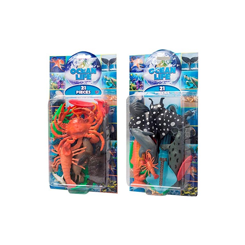 HTI 1374220 Animals Sea/Ocean Life Playset, Multicolor