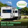 HooLing RV Level Bubble, Graduated Scale Levels for Precision Leveling,