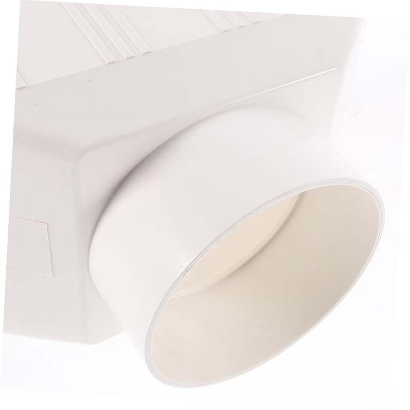 OSALADI Downspout Gutter Water Funnel PVC Downpipe Adapter 10.63 x