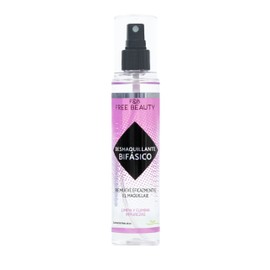 F&B FREE BEAUTY | Desmaquillante Bifásico | Remueve eficazmente el maquillaje | Limpia y elimina impurezas | 125 ml.
