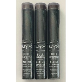 NYX (3) NYX Full Throttle Lipstick, FTLS06 Night Crawler