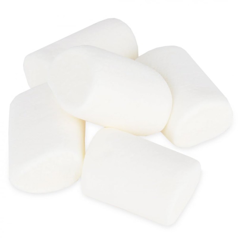 Marshmallows for Camping and Baking, White Vanilla Flavor, Large and