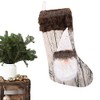 Tischdeckenshop24 Decorative Christmas Boots Gnome to Fill 20 x 45