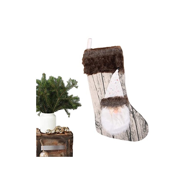 Tischdeckenshop24 Decorative Christmas Boots Gnome to Fill 20 x 45