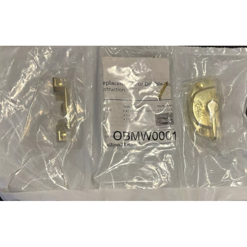 Pella OEM Proline/Lifestyle/Architect Series Double Hung Sash Lock Bright Brass