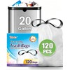 20 Gallon 120 Counts (fit 18-20 Gal) Large Drawstring Trash