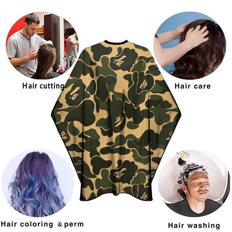 Barber Cape for Men Professional Hair Cutting Salon Cape with