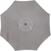 Blissun 9 ft Solar Umbrella, 32 LED Lighted Patio Umbrella,