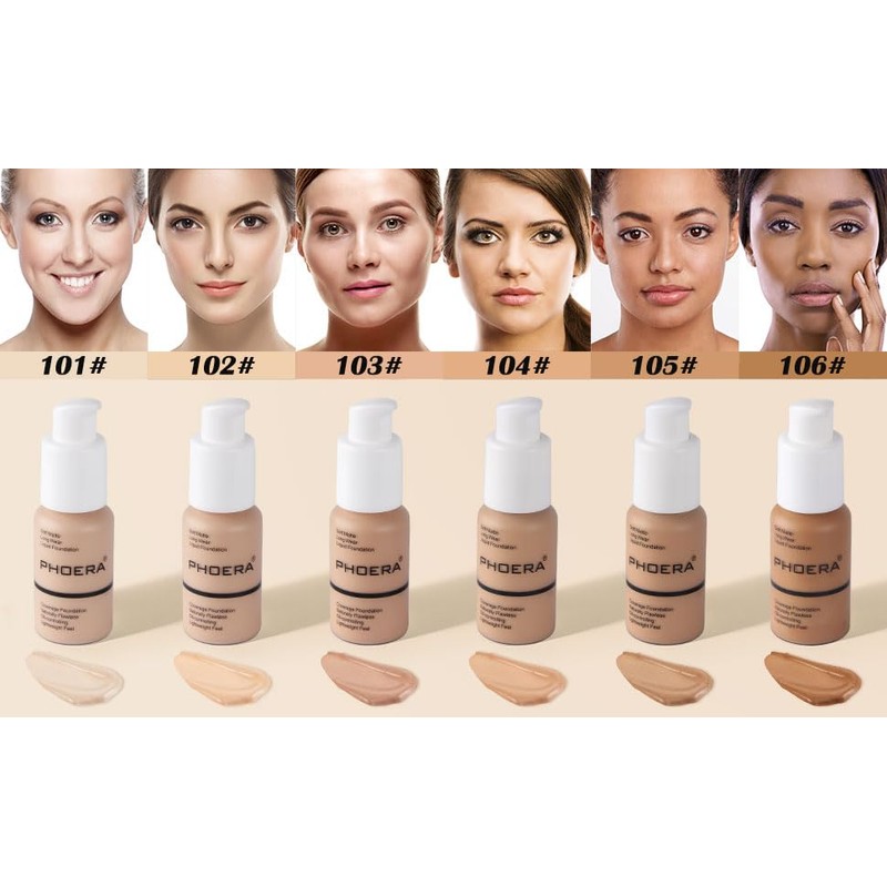 ABRUS® - Foundation, Full Coverage Foundation, Soft Matte, Foundation Makeup