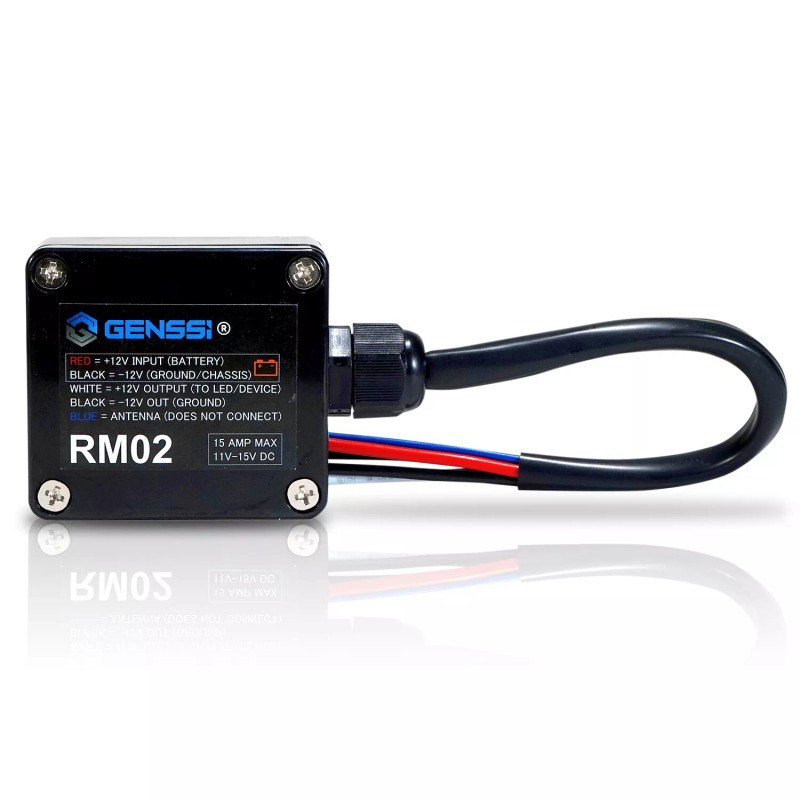 GENSSI Wireless Remote Control On Off LED Neon Controller 12V