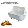 SUL Kitchen Strainer Colander Bowl Pasta Drainer Plastic Colander Multifunctional