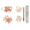 Ejoyous Copper Rivets Set, Leather Copper Rivets Round Head and