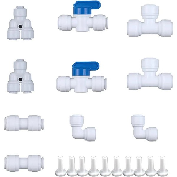 Does not apply 1/4 Water Line Fittings 1/4 Push To