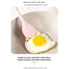 Mini Silicone Spatula Set, 4-Pack 8.3"×1.2"×0.4" Food-Grade Heat-Resistant Baking Scrapers