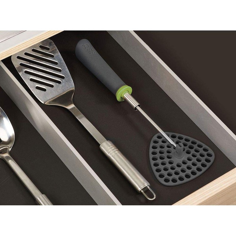 Joseph Joseph Delta Folding Nylon head, Space Saving Potato Masher,