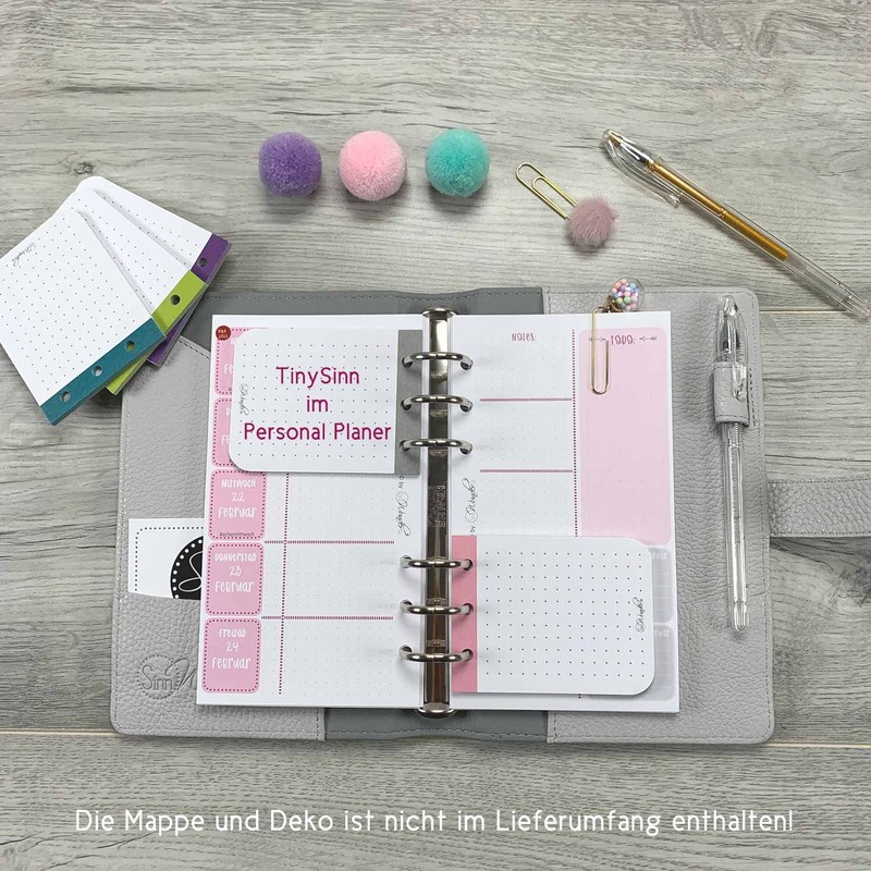 SinnWunder® Mini Notepad - Set of 5 for 6 Ring