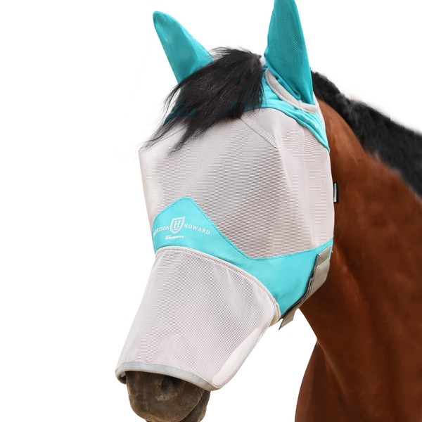 Harrison Howard Full Face Horse Fly Mask UV Protection and