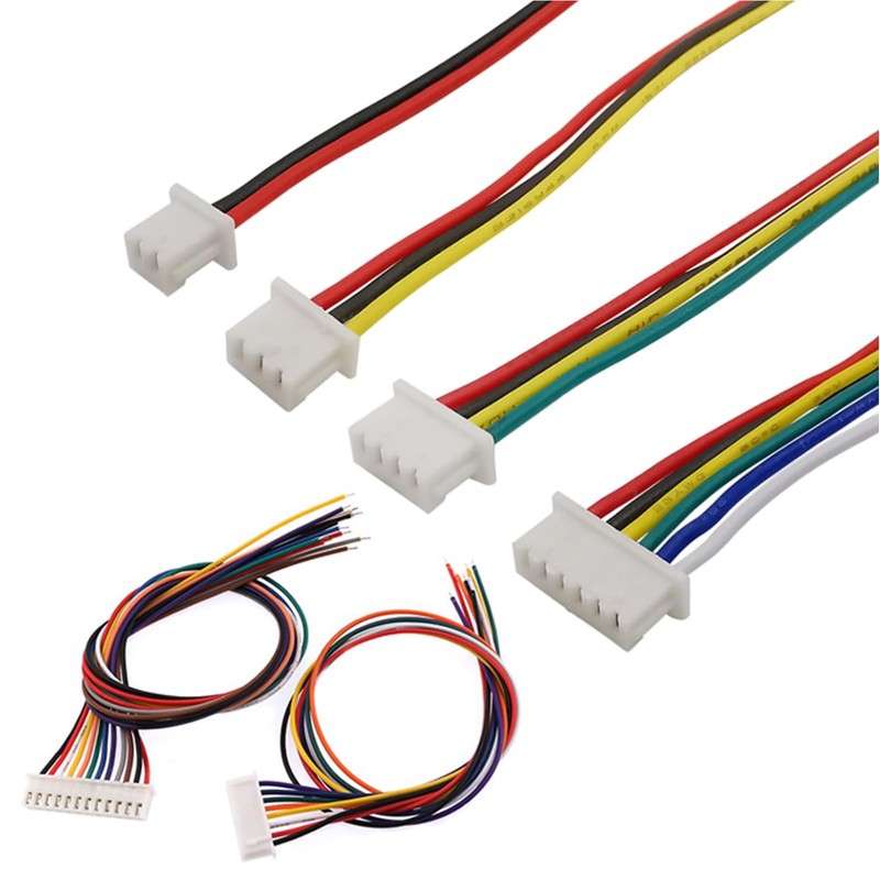 ATMLCOER ZH 1.5MM 140Pcs JST Connector Kit with 100Pcs 28AWG