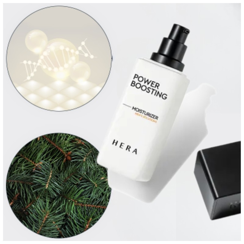 HERA Power Boosting Toner 150ml & Moisturizer 110ml with Gift