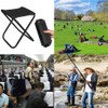 Nothers Zhioudz Folding Camping Stool Outdoor Small Folding Stool Portable