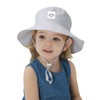Orfila Baby Sun Hat Smile Face Toddler Bucket Hat Kids