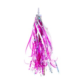 DELIGHTBOX Kids Bicycle Bike Handlebar Scooter Streamers Sparkle Tassel Ribbon for Girls Boys Hot Pink