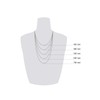 Diesel Necklace for Men , Silver Stainless Steel Necklace, DX0011040